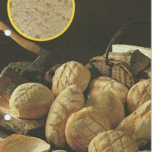 Fijn grijs midden donker brood